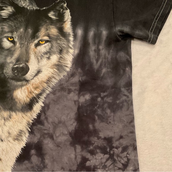 Gildan Wolf & Moon Men’s/Unisex T-Shirt Size Small - Picture 6 of 10